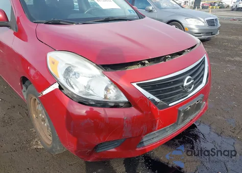 2012 Nissan Versa 1.6 Sv z USA, uszkodzony, nr VIN 3N1CN7AP4CL933669